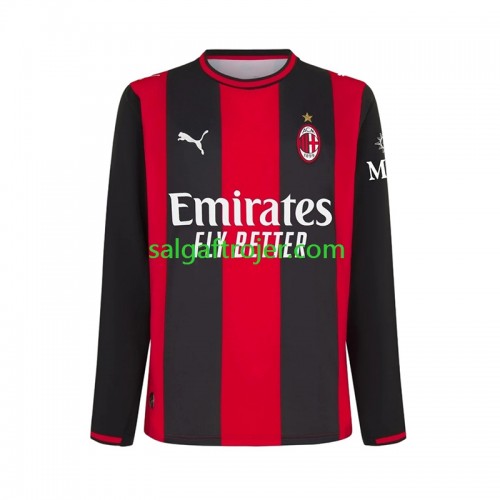 AC Milan Fodboldtrøjer Hjemmebanesæt 2026/27 Langærmet AC Milan Fodboldtrøjer Hjemmebanesæt 2026/27 Langærmet